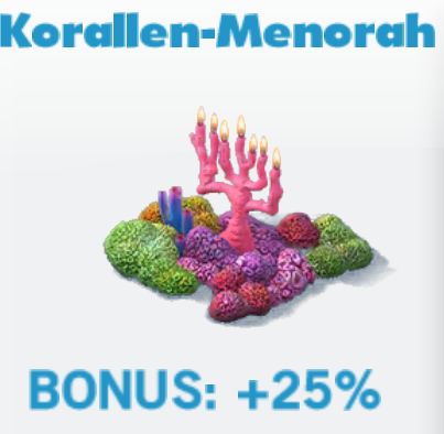 Korallen-Menorah       